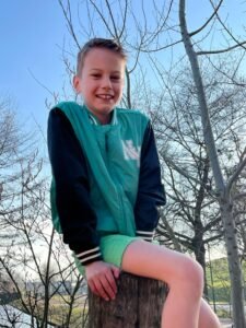 Kindmodel jongen 9 jaar